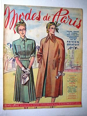 Modes de Paris N° 168 du 3 Mars 1950