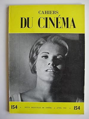 Cahiers du cinéma N°154 Tome XXVI Avril 1964