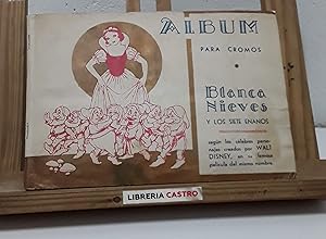 Album para cromos. Blanca Nieves y los Siete Enanitos. Album de 216 cromos