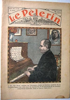 Le Pèlerin N°3001. Revue du 30 Septembre 1934