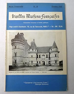 Vieilles Maisons Françaises N°18. Château de la Roche-du Maine (Vienne)