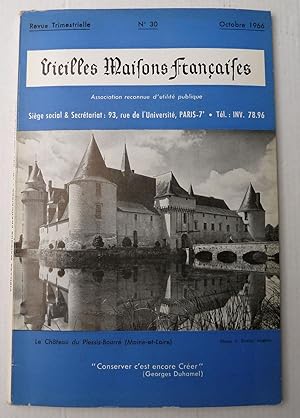 Vieilles Maisons Françaises N°30. Le Château du Plessis-Bourré (Maine-et -Loire)