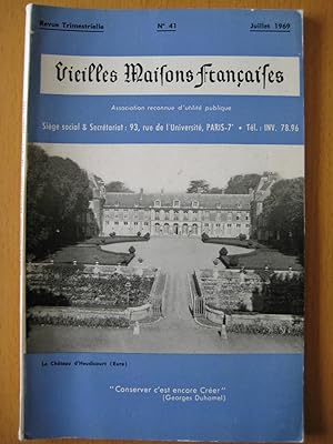 Vieilles Maisons Françaises N°41, 1969. Le Château d'Heudicourt(Eure)