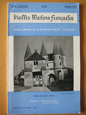 Vieilles Maisons Françaises N°54. 1972. L'abbaye de Longpont(Aisne).