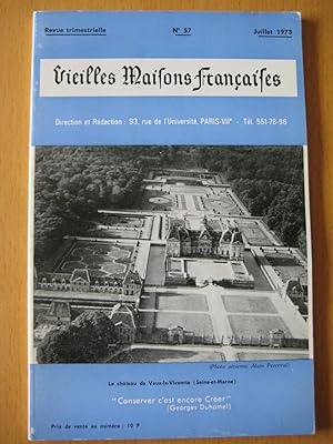 Vieilles Maisons Françaises N°57. 1973. Le Château de Vaux-le-Vicomte (Seine-et-Marne)