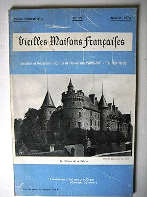 Vieilles Maisons Françaises N°59. 1974. Le Château de La Palisse