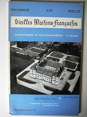Vieilles Maisons Françaises N°62. 1974. Château d'Ancy-le-Franc (Yonne)