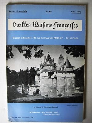 Vieilles Maisons Françaises N°64. 1975. Le Château de Rambures (Somme)