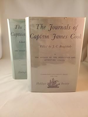 THE JOURNALS OF CAPTAIN JAMES COOK 2 volumes