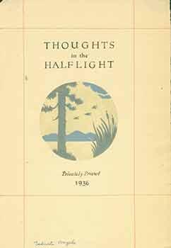 Thoughts in Halflight, original drawing for proof.