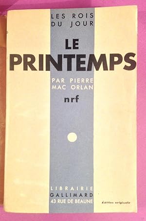 Le Printemps [signé par l'auteur]