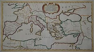 Rei romanae tabula geographica ex C.I. Caesaris commentarijs de bello civili / Authore P. du Val