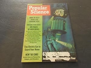 Popular Science Sep 1965 Improve You Home New '66 Cars