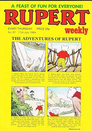 Rupert Weekly No.91 (11th July 1984)