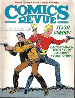 COMICS REVUE #25, 1988 (Flash Gordon; Bloom County; Secret Agent Corrigan; more)