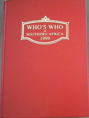 Who's Who of Southern Africa Including Mauritius and incorporating South African Who's Who and th...