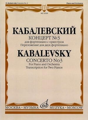 Concerto no. 3 for piano & orchestra. Transcription for two pianos