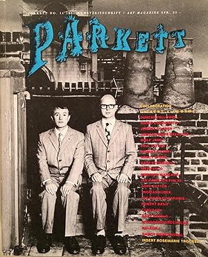 PARKETT NO.14 1987 Kunstzeitschrift / Art magazine Collaboration: GILBERT & GEORGE