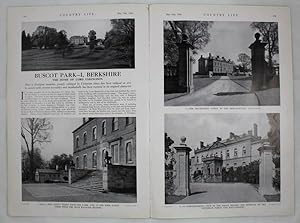 Original Issue of Country Life Magazine Dated May 18th 1940, with a Main Feature on Buscot Park (...