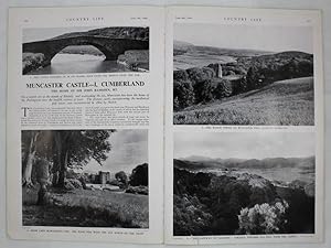 Original Issue of Country Life Magazine Dated June 6th 1940, with a Main Feature on Muncaster Cas...
