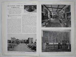 Original Issue of Country Life Magazine Dated June 15th 1940, with a Main Feature on Muncaster Ca...