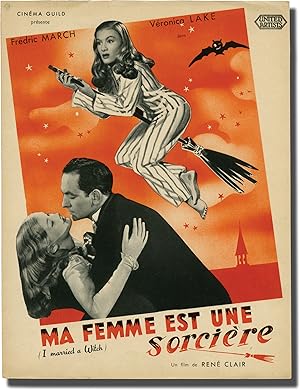 I Married a Witch [Ma Femme est une Sorciere] (Original French film program from the 1942 film)