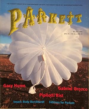 PARKETT NO.48 1996 Kunstzeitschrift / Art magazine Collaboration Gary Hume Gabriel Orozco Pipilot...