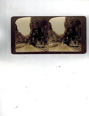 The "Perfec" Stereograph:"The Pilot Train which ran ahead of President Roosevelt's Special,- in t...