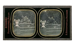 A stereo-daguerreotype (86 × 173 mm) of the Exposition Universelle in Paris in 1855, the first In...