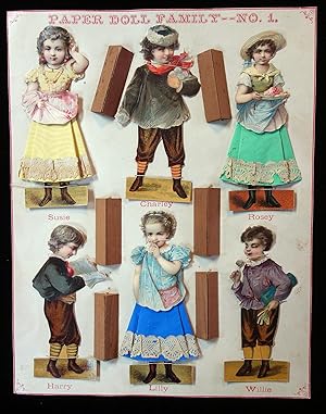 Paper Doll Family -- No. 1