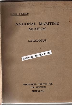 National Maritime Museum Catalogue Under Revision