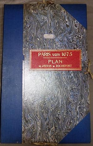 Grand plan de Paris et de ses environs, vers 1675. Dédié à Messire Simon Arnaud, Chevalier, seign...