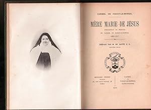Mère Marie de Jésus fondatrice et Prieure du Carmel de Paray-le-Monial