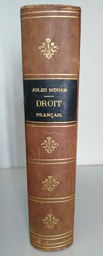 Précis historique du Droit Français. introduction à l'étude du Droit