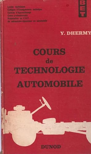Cours de Technologie Automobile