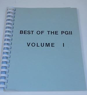Best of the PGII Volume I.