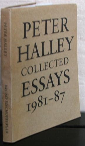 Peter Halley Collected Essays, 1981-87