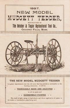 1897 NEW MODEL MUDGETT TEDDER