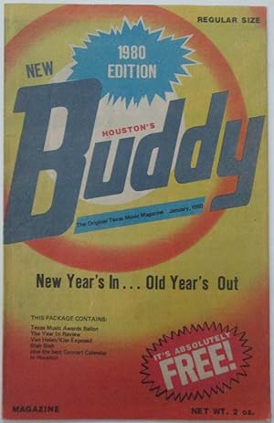 Houston's Buddy. The Original Texas Music Magazine. January, 1980