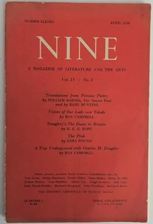 Nine, A Magazine of Literature and the arts Number Eleven April 1950