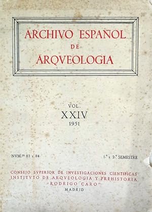 ARCHIVO ESPAÑOL DE ARQUEOLOGIA.
