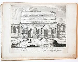 [Antique print, etching/ets, Rome] PORTA NAEVIA, sive Major. Views of Rome [Set title] (gezicht o...