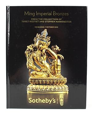 Chinese art auction catalogue: Sotheby's, Ming Imperial Bronzes from the collection of Tuyet Nguy...