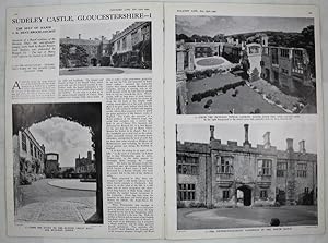 Original Issue of Country Life Magazine Dated November 23rd 1940, with a Main Feature on Sudeley ...