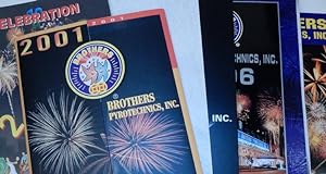 Brothers Pyrotechnics, Inc. Catalogs for 2000, 2001, 2002, 2003 (regular and value), 2004, 2006, ...