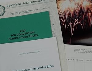 Pyrotechnics Guild International, Inc. 1997 Calendar, 1993 and 1997 Convention Competition Rules