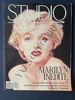 STUDIO MAGAZINE-N°52-JUILLET/AOUT 1991-MARILYN MONROE