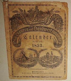 Des Bauren Und Handwertsmannes Calendar fur Das Jahr 1853
