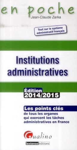 les institutions administratives
