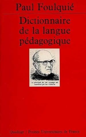 Dictionnaire de la langue pédagogique